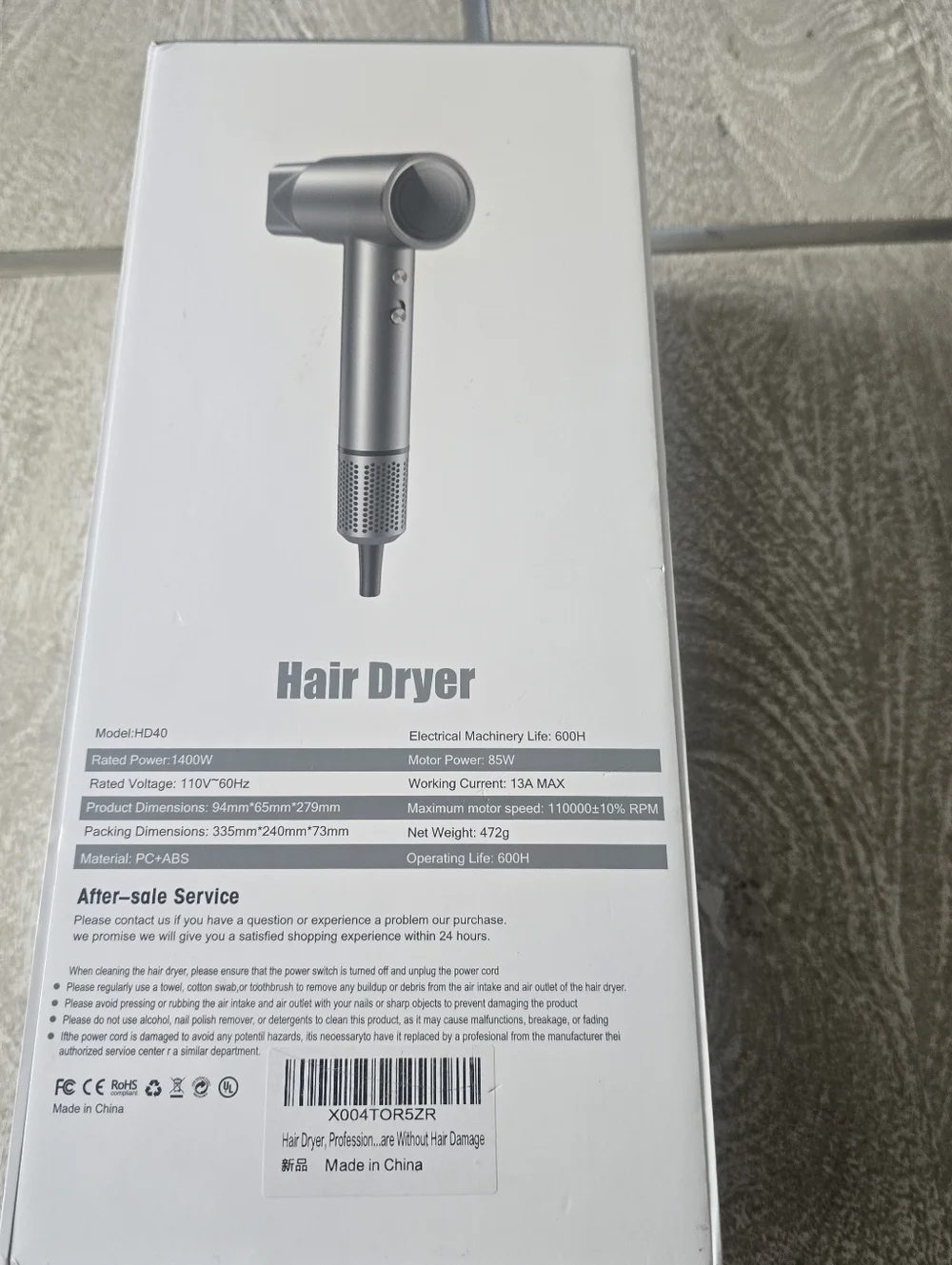 Professional Ionic Hair Dryer